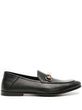 Horsebit detail leather loafers